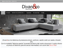 Tablet Screenshot of divanieco.com